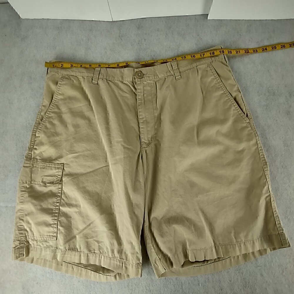 Columbia Men’s Tan, Beige, Multi Pocket Hiking, Casual Cotton Shorts Size 40X10 - Picture 5 of 10
